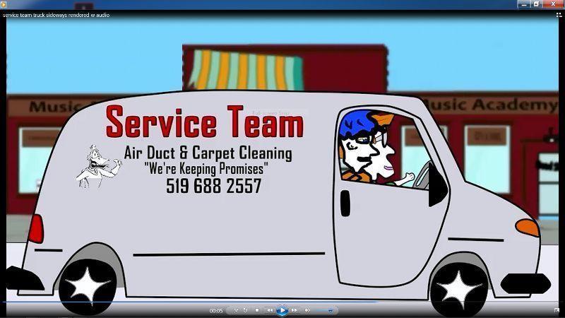 Service Team Air Duct & Carpet Cleaning Services For Your Home
