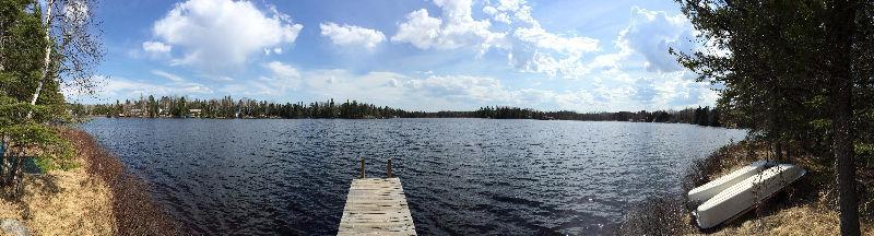 Beautiful lakefront camp (cottage) for weekly summer rental