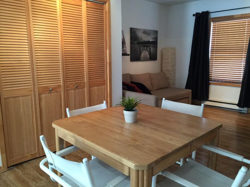 LOFT - 1er juillet/16 (Entièrement meublé) Lave-vaisselle incl