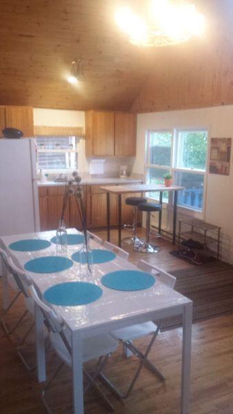 Chalet a louer au bord de l'eau