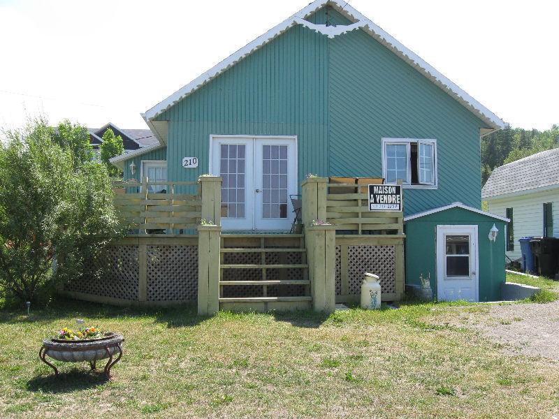 Maison a vendre en gaspesie