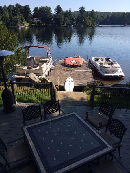 maison / chalet bord de l'eau ste marcelline lac des francais