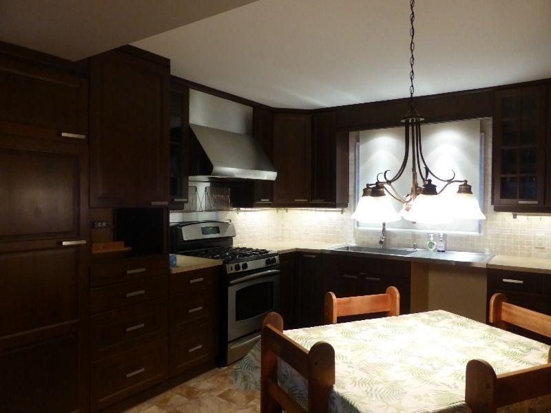 4 chambres -acces au lac St-Denis 10 minutes St-Sauveur