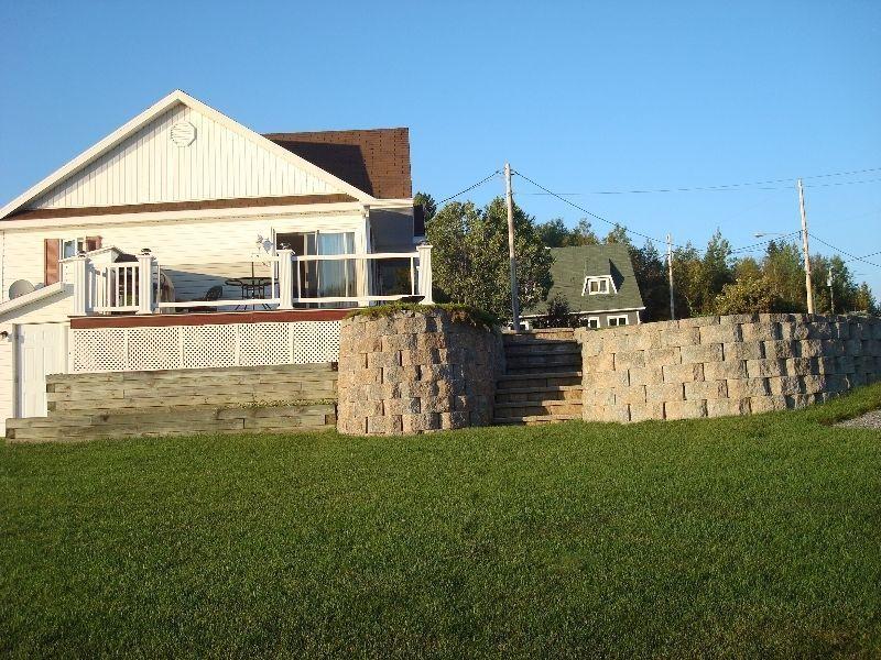 280 pieds propriété sur le bord du lac - St-Marc-du-Lac-Long, Qc