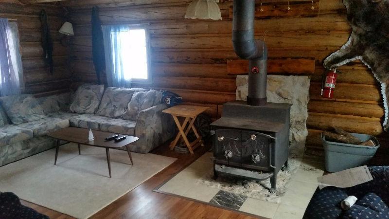 Sled Lake (log cabin rental )