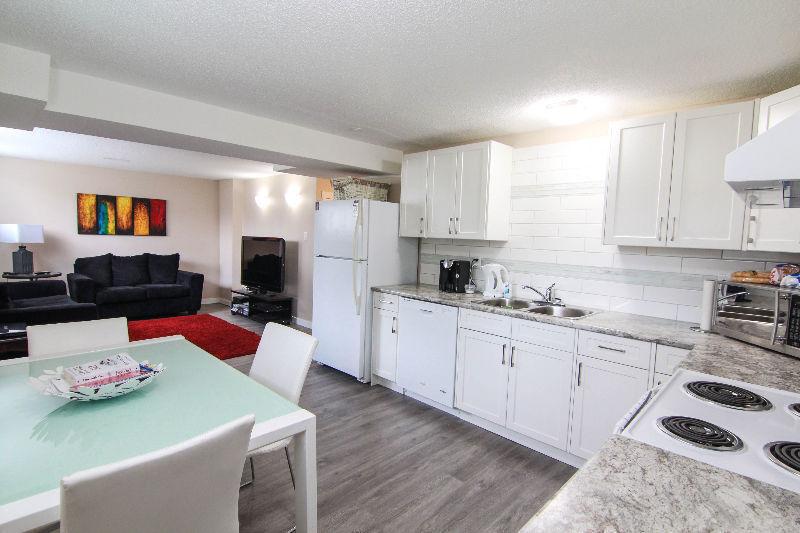 Modern Completely Renovated 2 Bedroom Basement Suite Avail July
