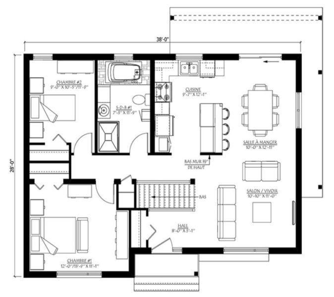 maison clé en main + 10,000$ CASH