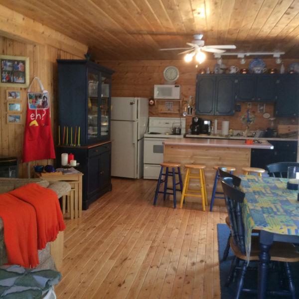 Lot and Fully Furnished Cabin for Sale at Candle Lake,Sk