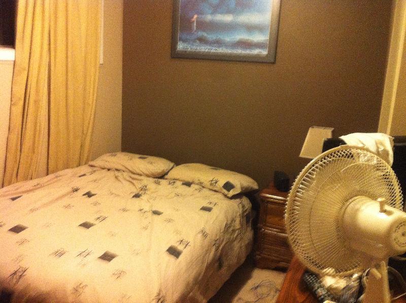 Furnished bedroom available Clean,Quiet,Respectable.Broadway