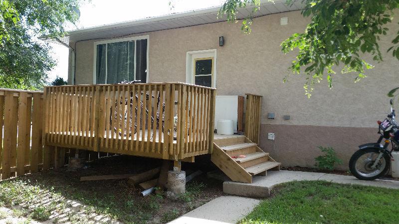 2 BDRM Lower for Rent Including all Amenities