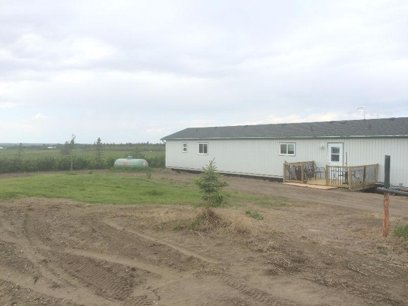 10 Acres with home, shop for sale just north of