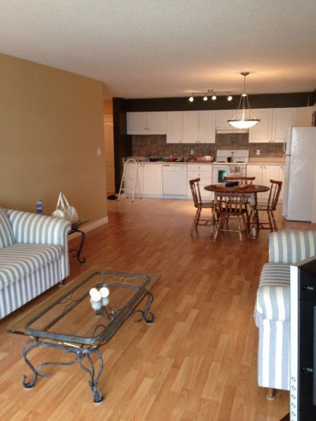 2 bdrm, fully furnished AB condo-May 1