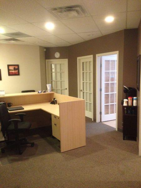 Single office space for lease , in quiet building
