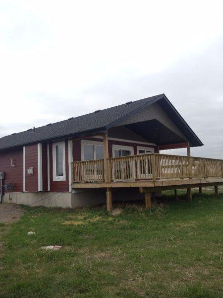 New Lakeview House on 1 Acre Lot at Blackstrap Lake Saskatoon