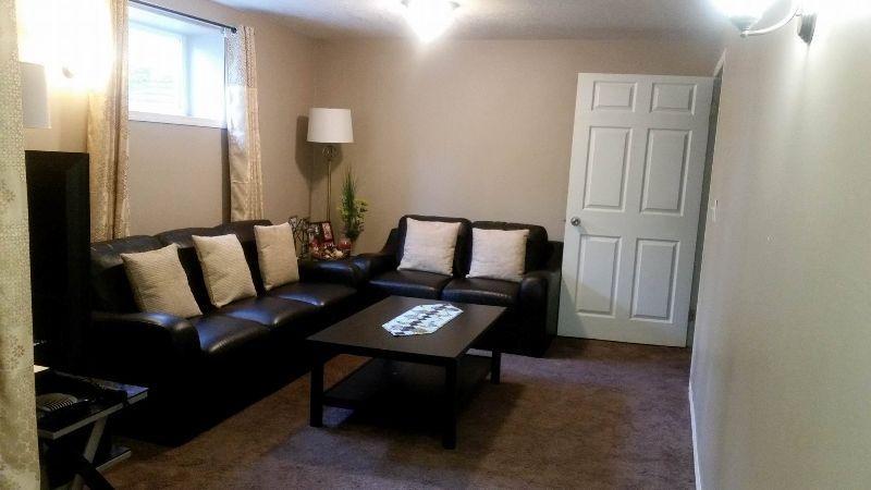 2 Bedroom Basement Suite For Rent