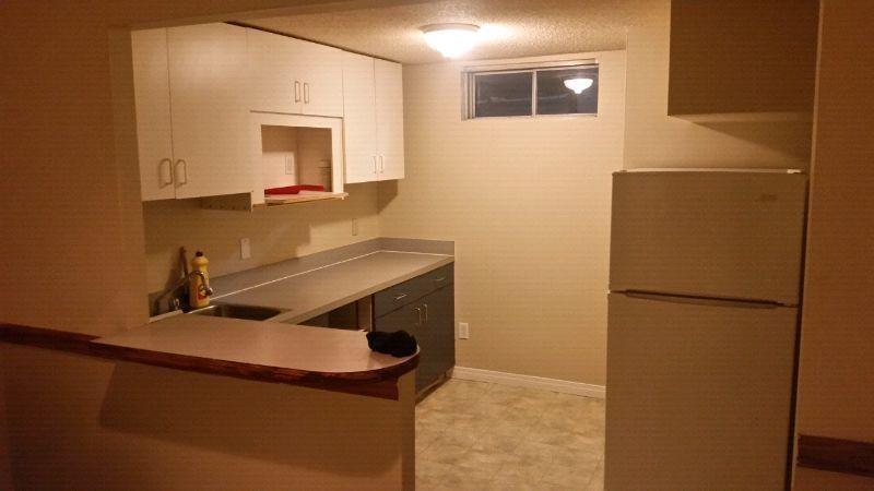 2 bedroom basement suite