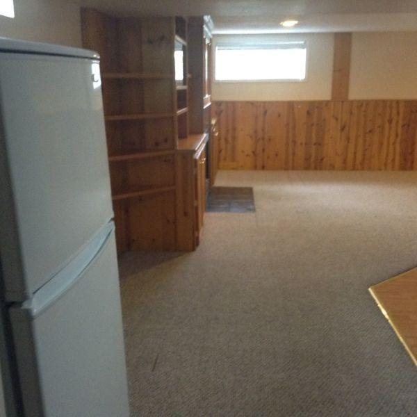 Spacious separate entrance suite available for rent immediately