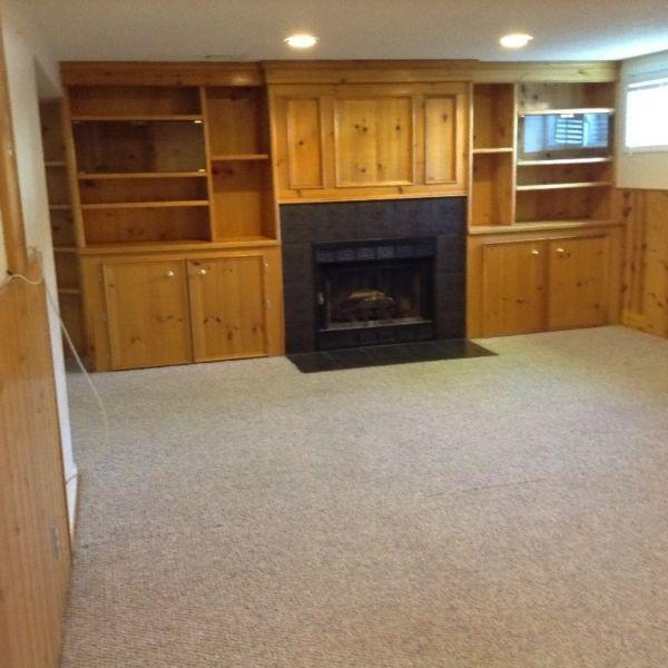 Spacious separate entrance suite available for rent immediately