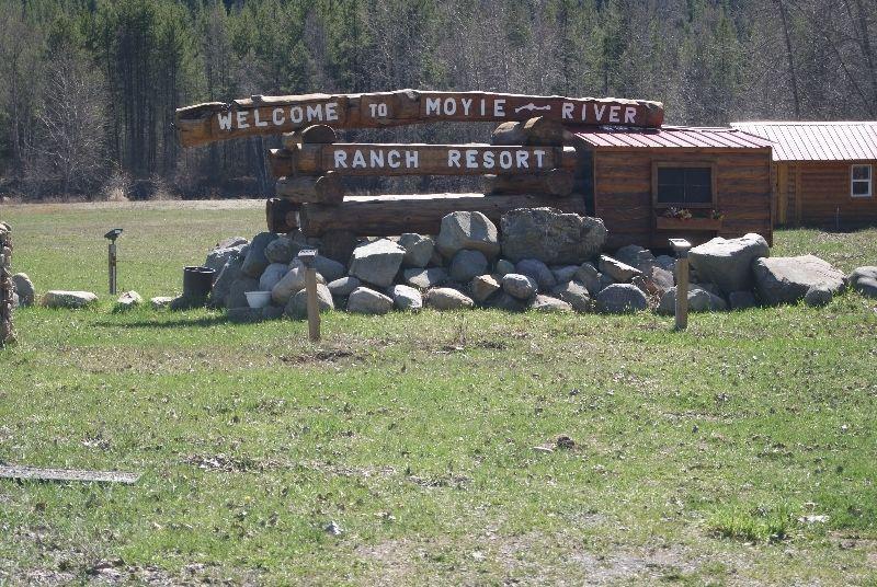 River front RV Lot in Moyie River Ranch Resort in Yahk