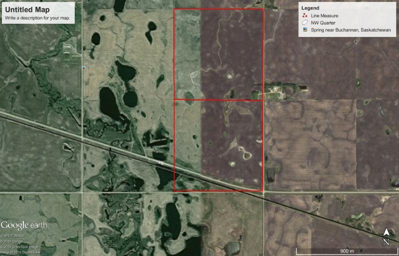 Two 1/4's of Highly Productive Farmland Near Buchanan SK