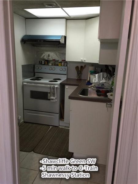 2 Rms at Shawnessy for rent,July 01,$475/mth/rm/person