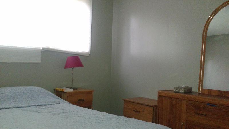 Large private furnished room close to city center. $480