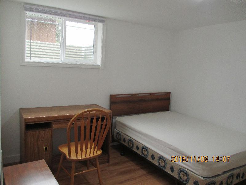 A clean and quiet basement room by Southgate LRT (Male only)