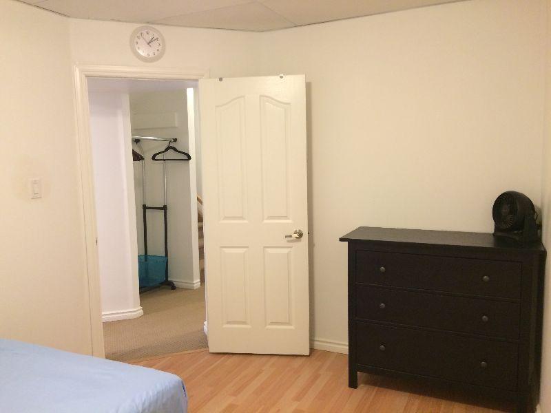 2 Bedroom furnished Basement for Rent