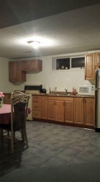 Complete basement For Rent