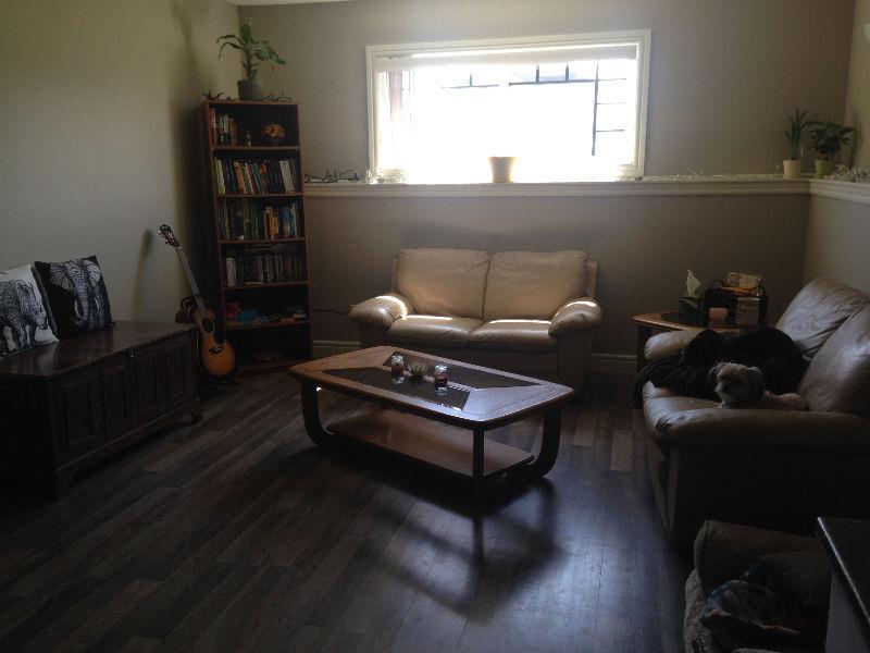 Looking for awesome chill roommate for a 2bedroom basement suite