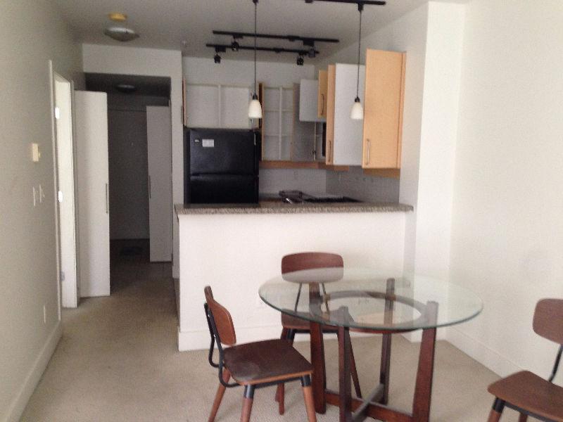 One bedroom + den available for June 15