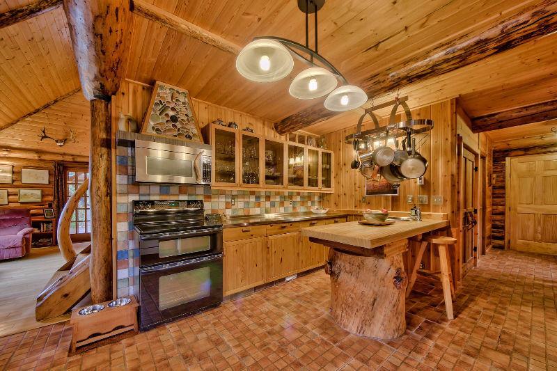 Hand Crafted Log Home on 10 Acres