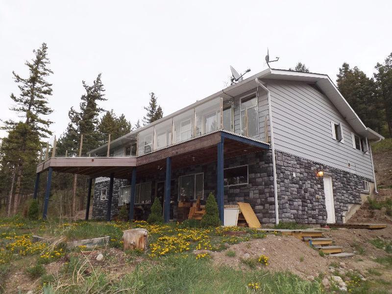 Open Concept Home overlooking Beautiful Monte Lake