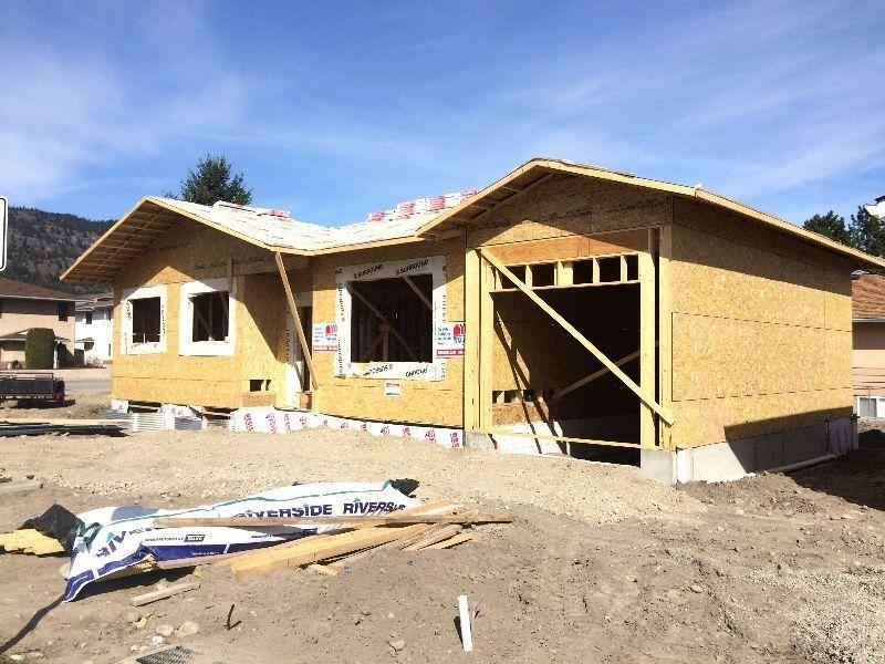 New under construction Rancher with suitable basement