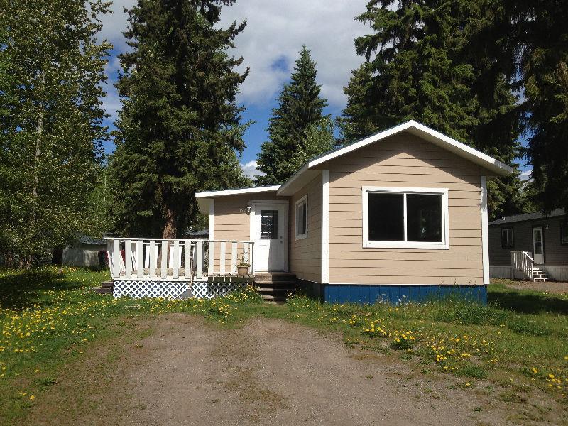 Mobile Home in the Hudson bay trailer Park