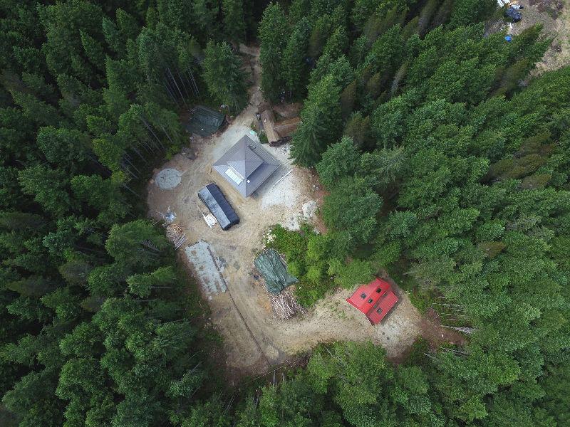 10 acre treed lot with 2 charming homes in the Comox Valley