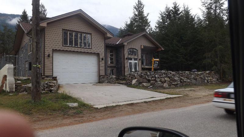 Beautiful Slocan Home Rent to Own