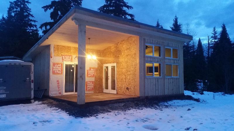 Beautiful two bedroom cabin available immediately