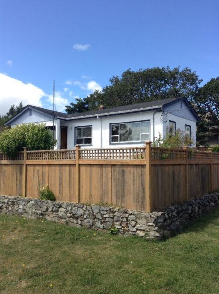 Esquimalt house for rent - July 1st