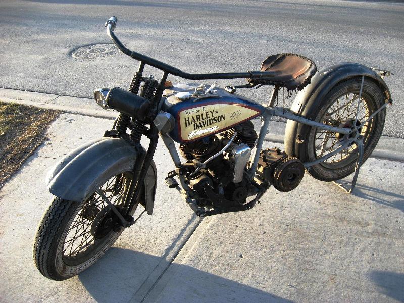 TRADE; Vintage Harley...for Bare Land/Tree Lot, Etc