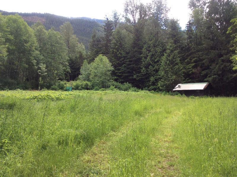 10 pristine acres with year round creek, 14 km east of