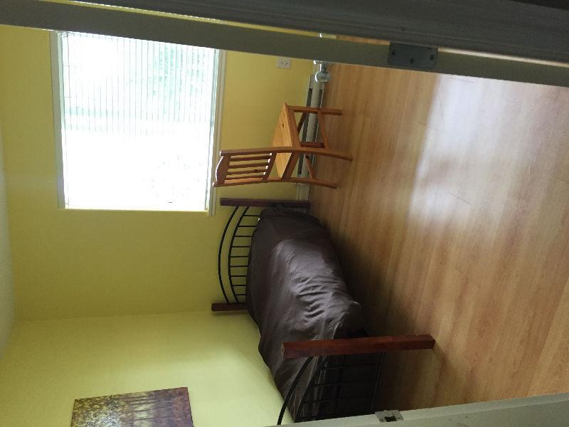 Furnished room for rent August 1