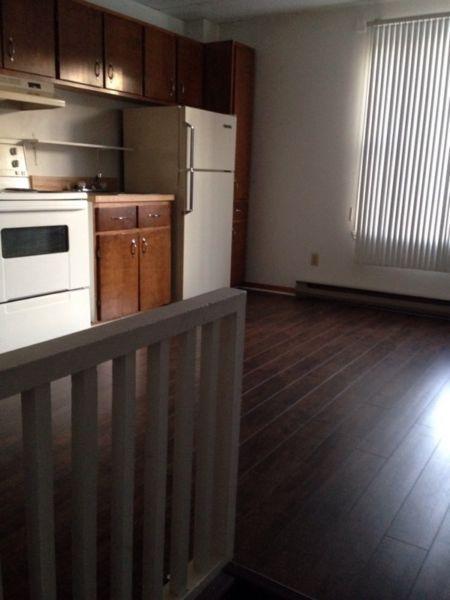 1 bedroom apt, downtown campbellton. Available immediately