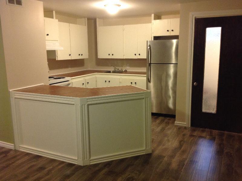 Newly renovated -large basement apartment -utilities included! a