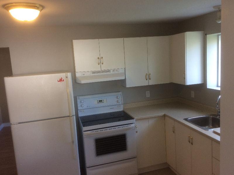Available immediately Mt.Pearl 2 bedroom mostly above ground apt
