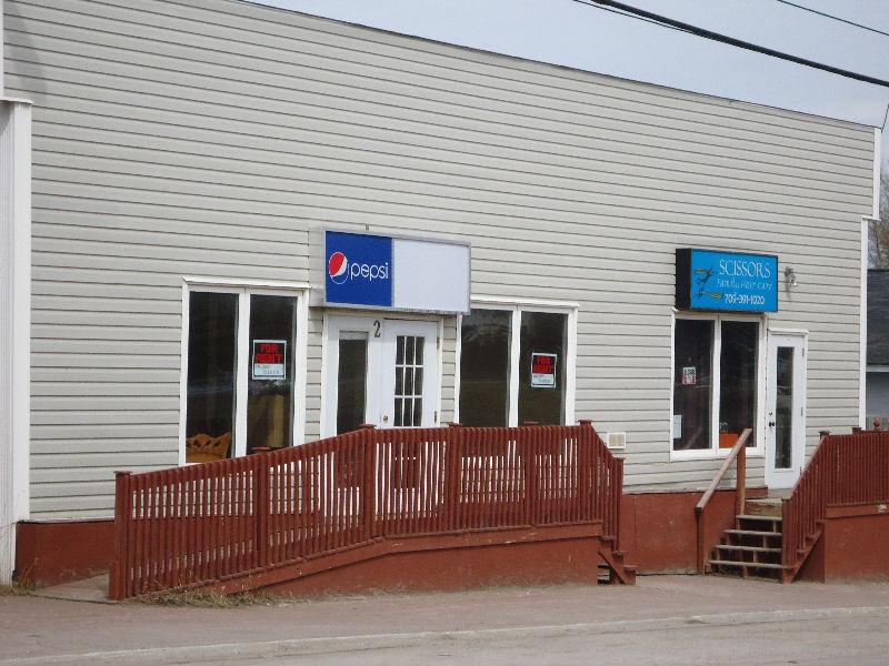 Commercial building for rent in prime Deer Lake location