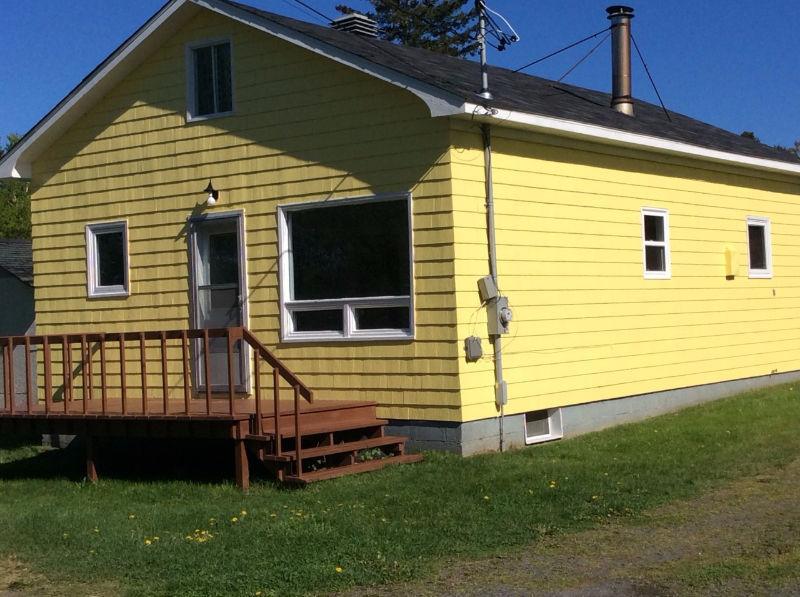 Maison et terrain à haut Caraquet