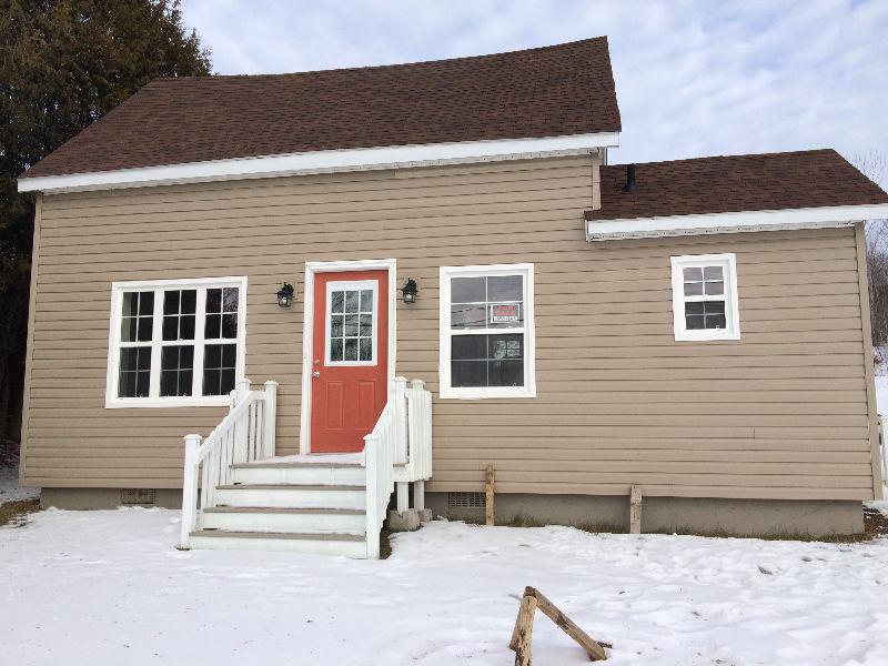 Fully renovated house in Riverbank, NB for sale