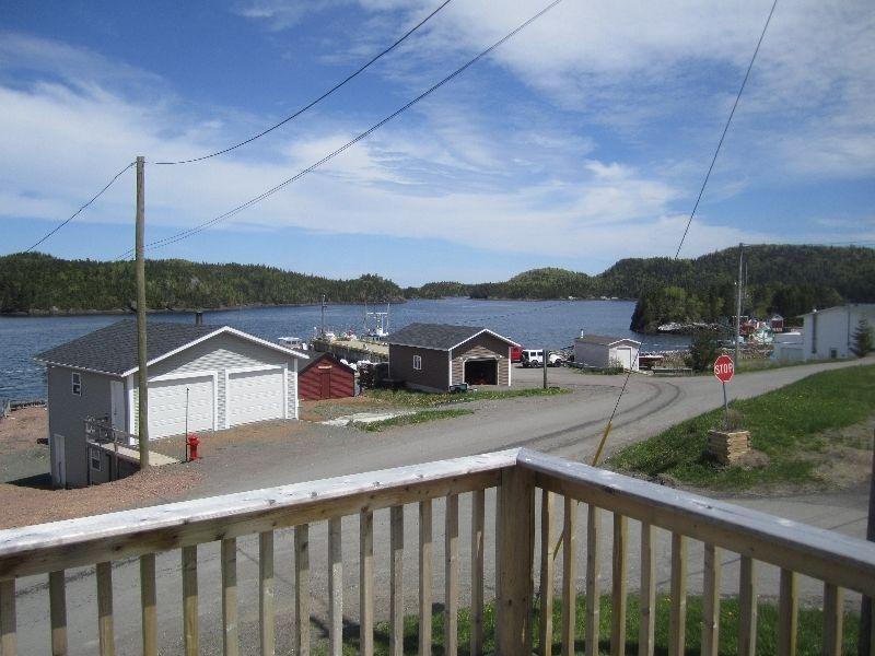 House for Sale Overlooking Beautiful Roberts Arm Harbour