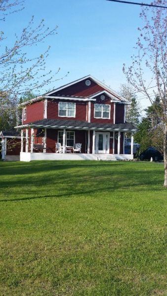 2 Storey home with beautiful landscaped lot